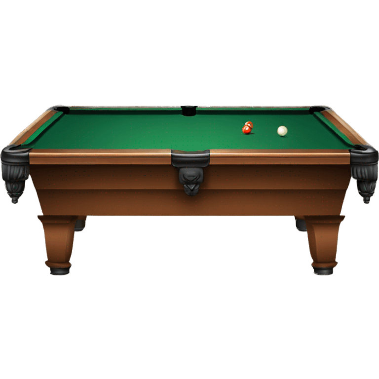 Pool table emoji