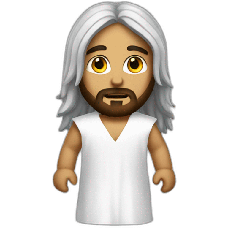 jésus-heavy-metal emoji