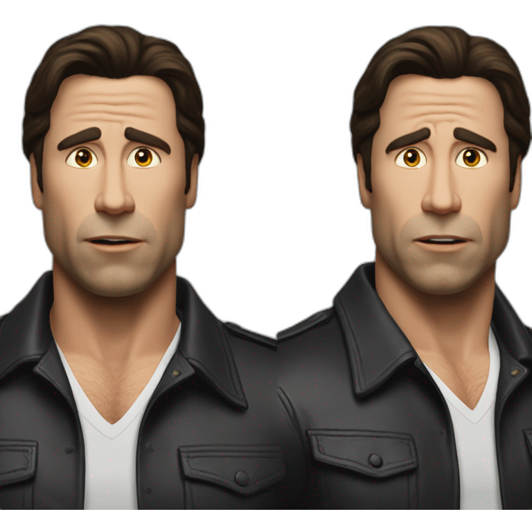 confused travolta meme emoji