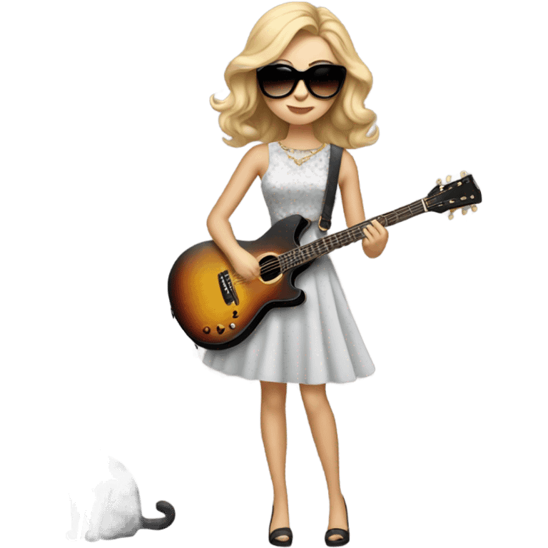 Me dressed as Taylor Swift emoji