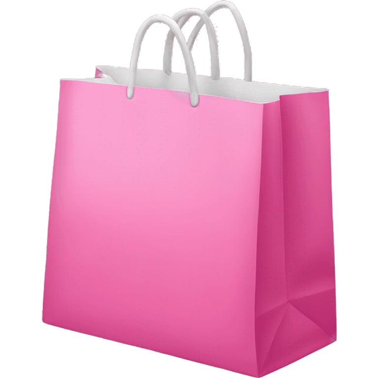 Pink Shopping bag  emoji