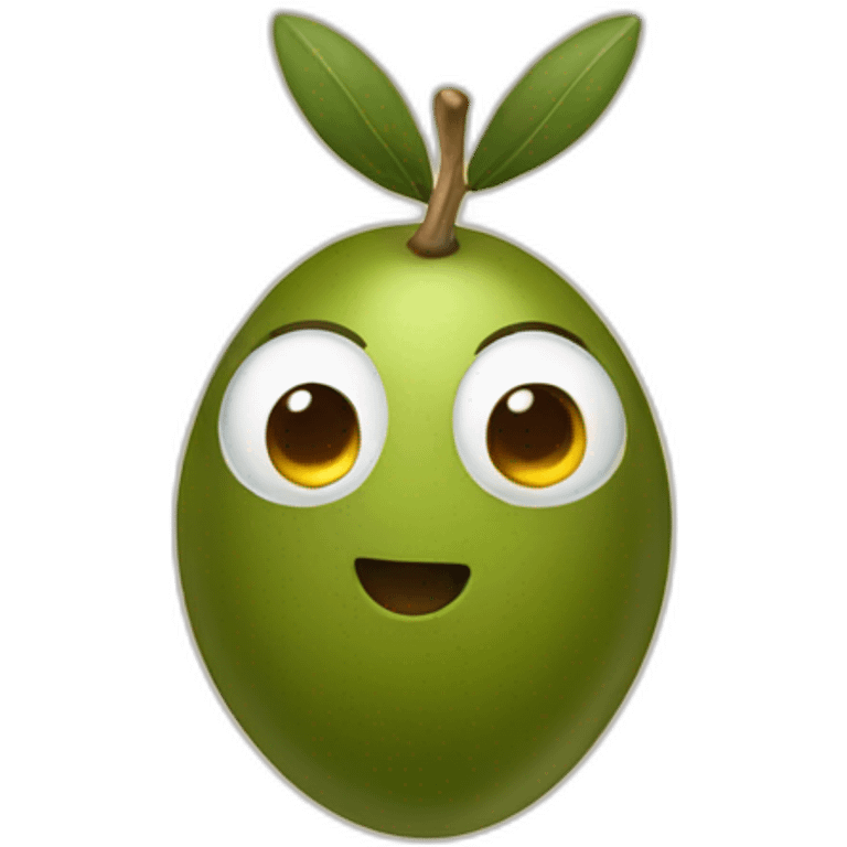 olive in love emoji