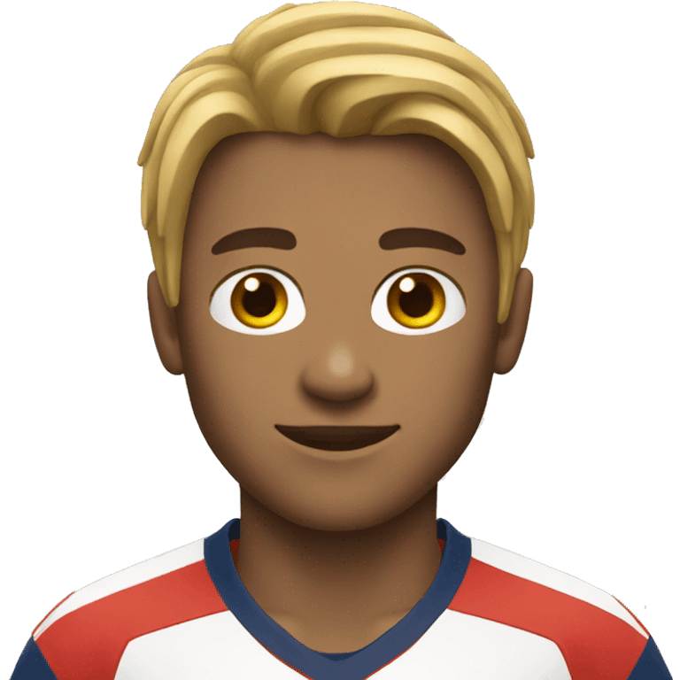 Soccer player emoji