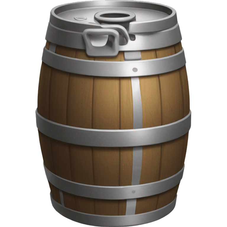 keg of beer tapped emoji