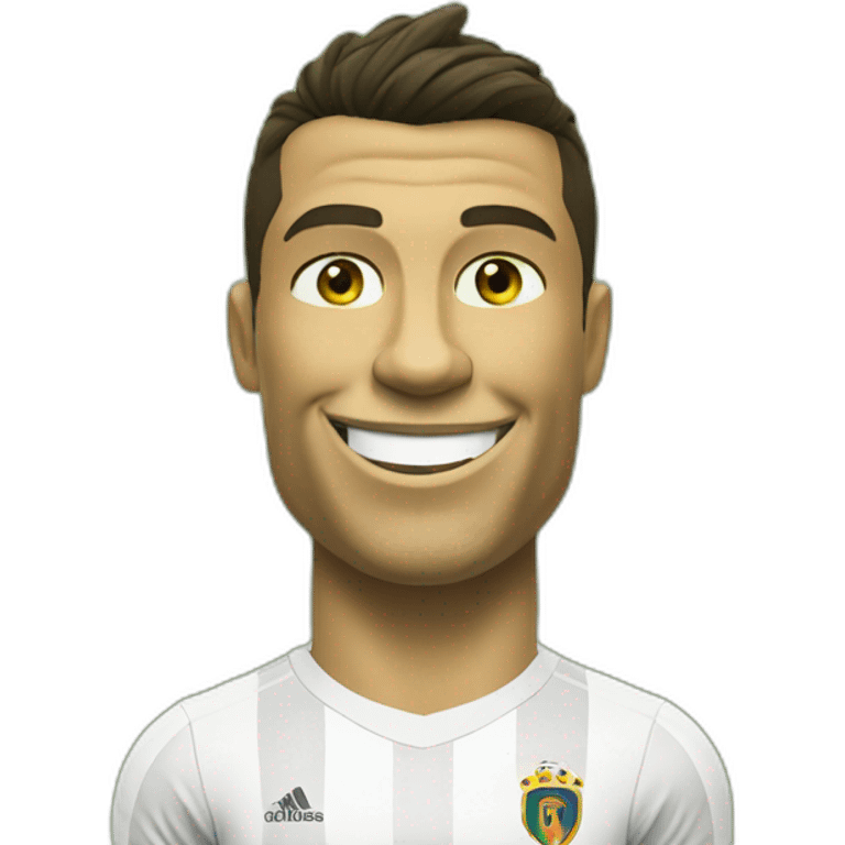 Cristiano Ronaldo is shrek emoji