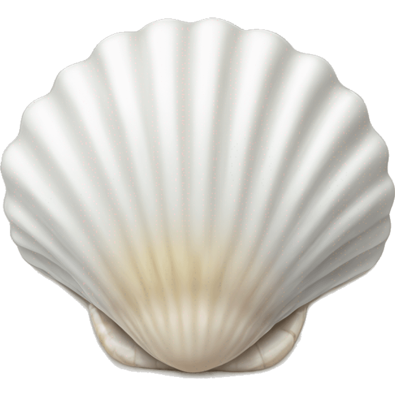 white seashell emoji