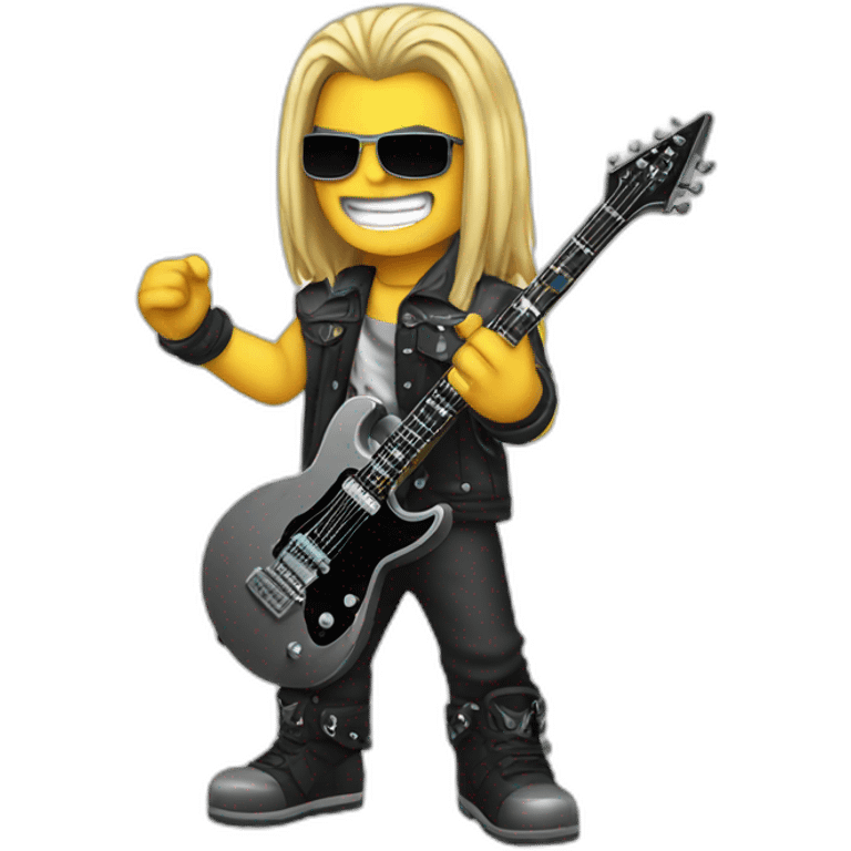 Heavy metal emoji