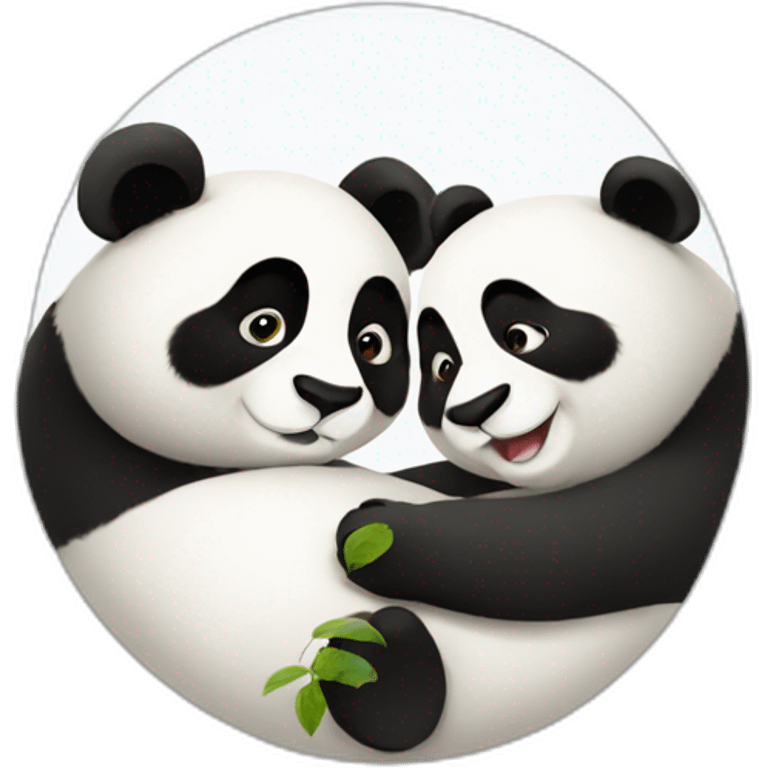 The two-pandas-cuddling-yin-yang emoji