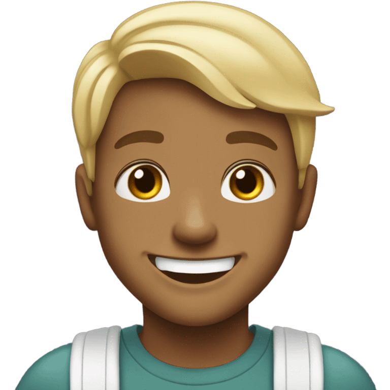 Caden ROBEY with braces emoji