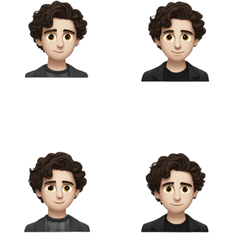 timothee chalamet emoji