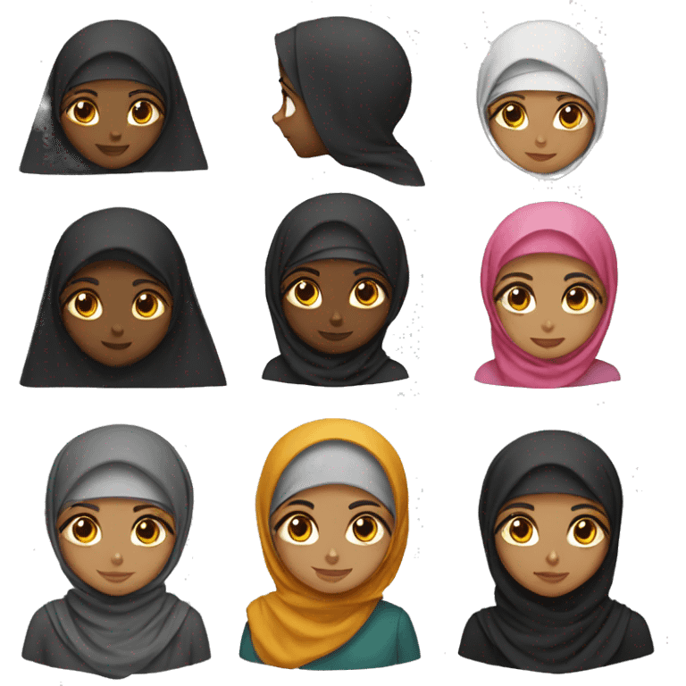 Muslim girl emoji