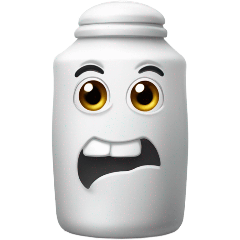 salt shaker with eyes emoji