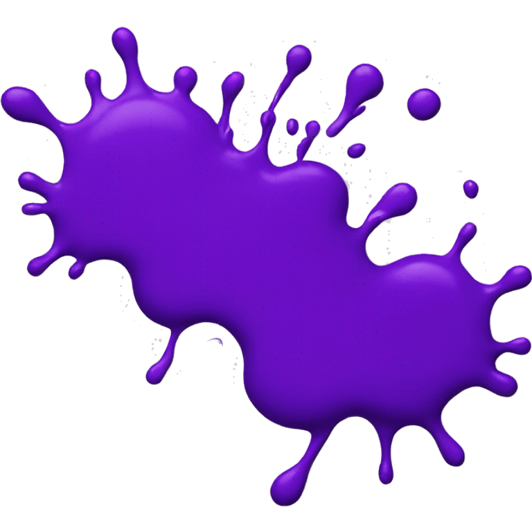 purple paint splashed across screen emoji