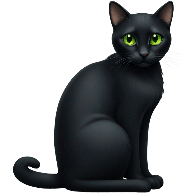 Black cat emoji