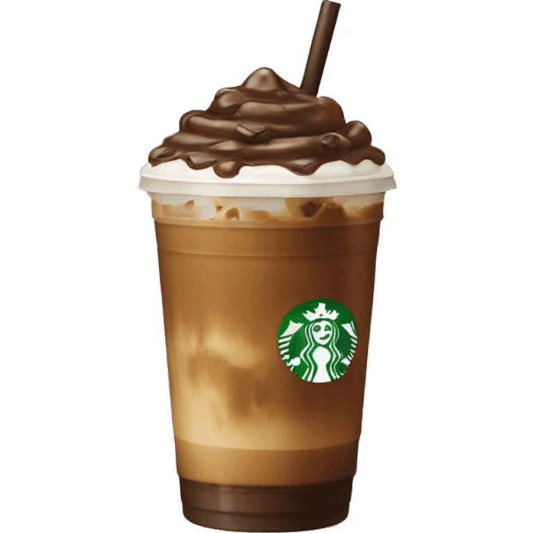 Starbucks iced coffee emoji