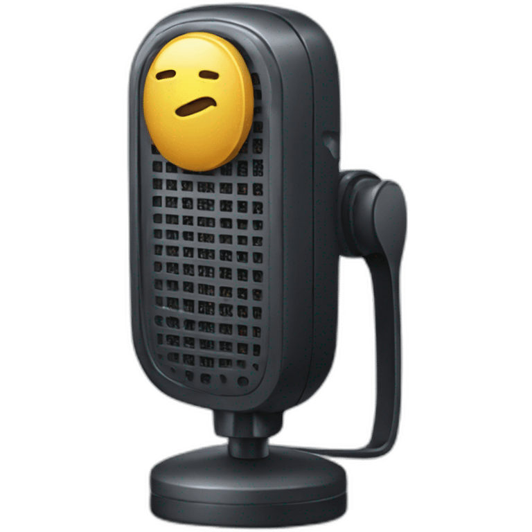 Microfono radio emoji