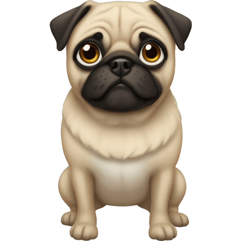 Pug emoji