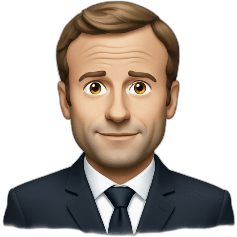 Emmanuel Macron emoji