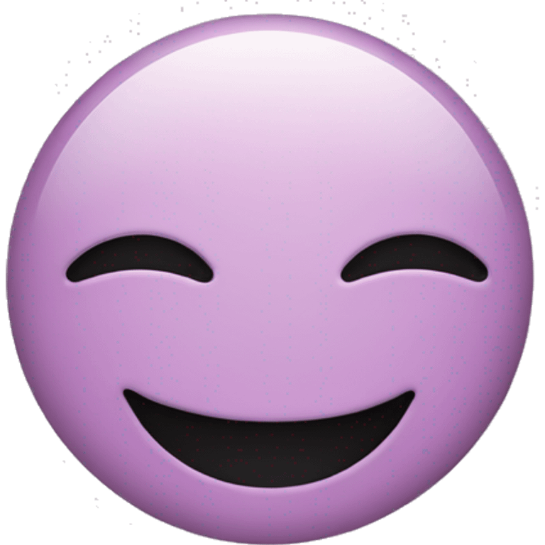 cute mauve smiley face emoji