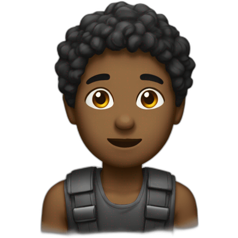 Una cinta negra de difuntos emoji