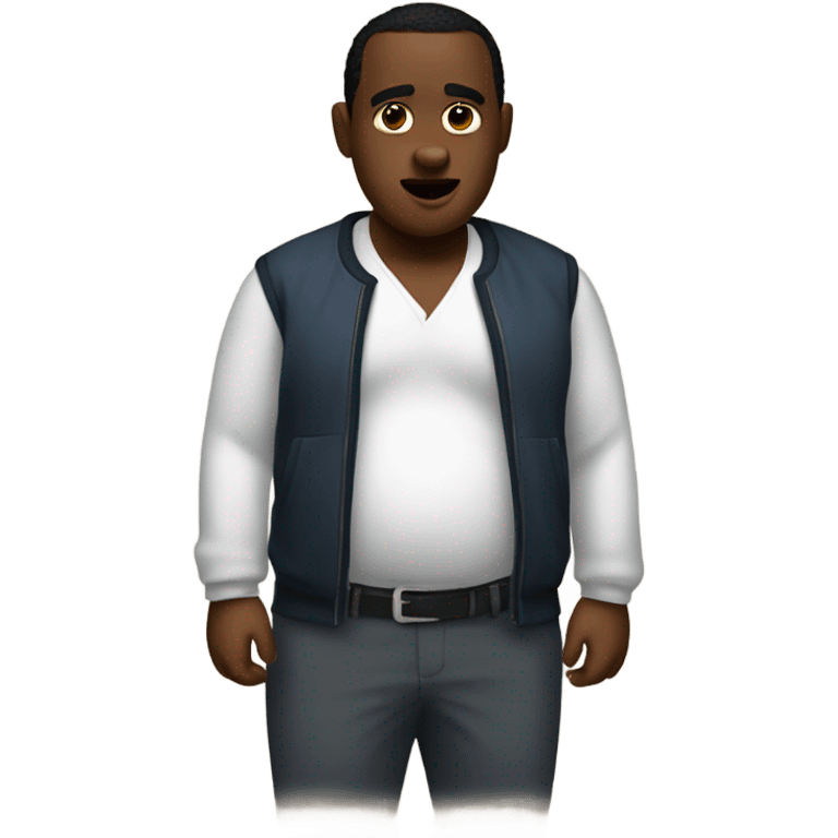 Diddy with a fat belly emoji