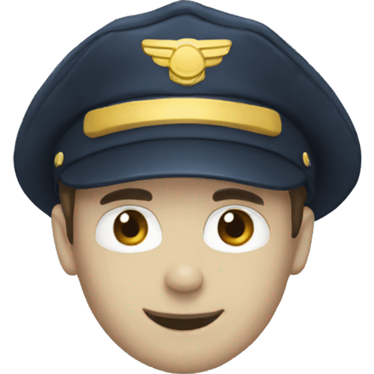 pilot hat emoji