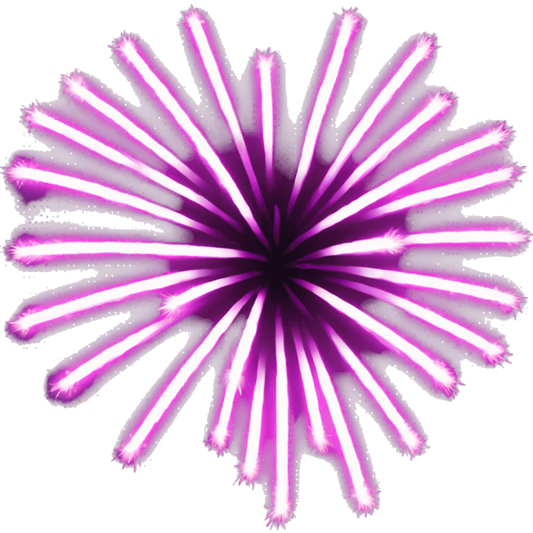 Pink and purple fireworks  emoji