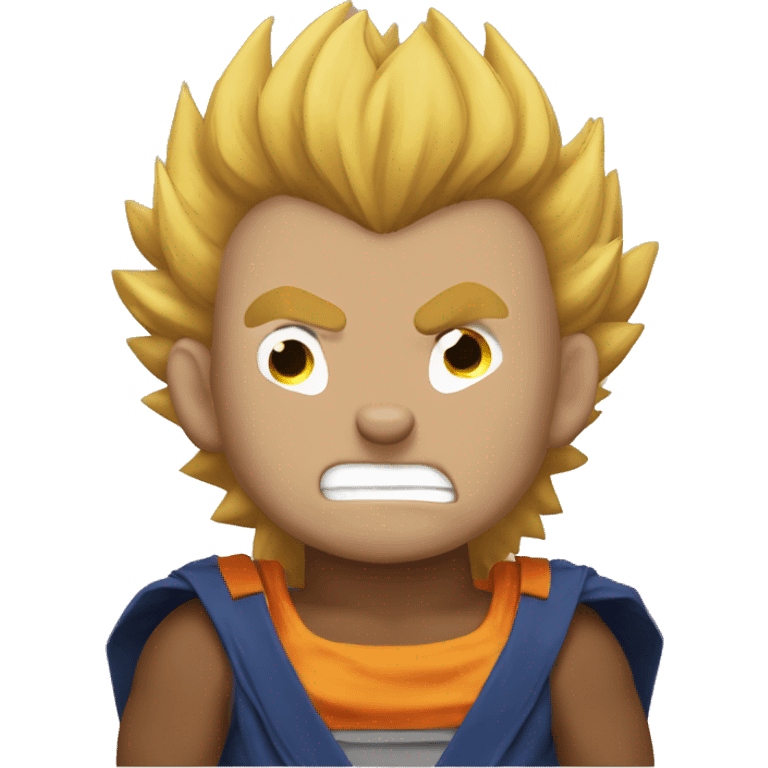 super saiyan bear emoji