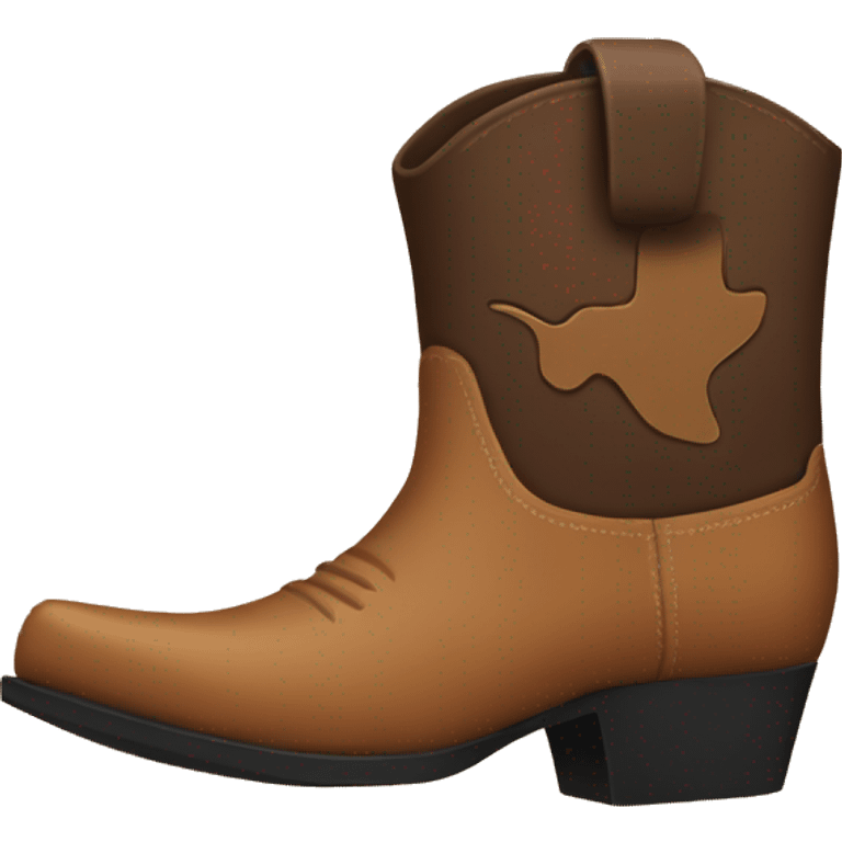 Cowboy boot emoji