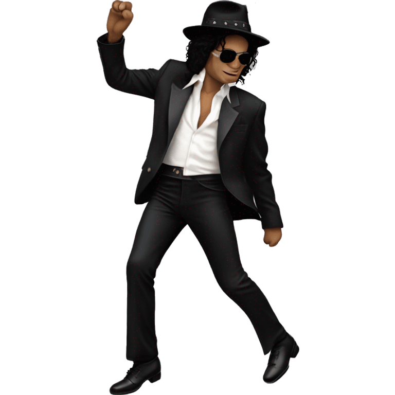 michael jackson moonwalking emoji