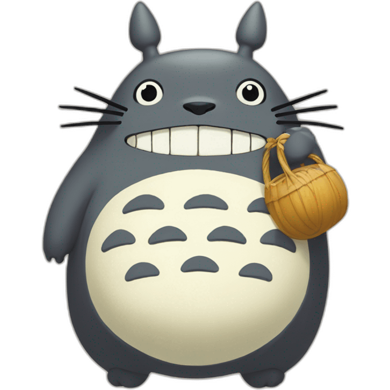 Totoro and Spirited away mix emoji