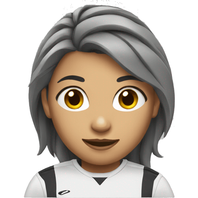 female soccer player emoji