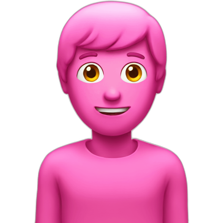 pink guy emoji