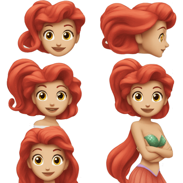 The Little Mermaid emoji