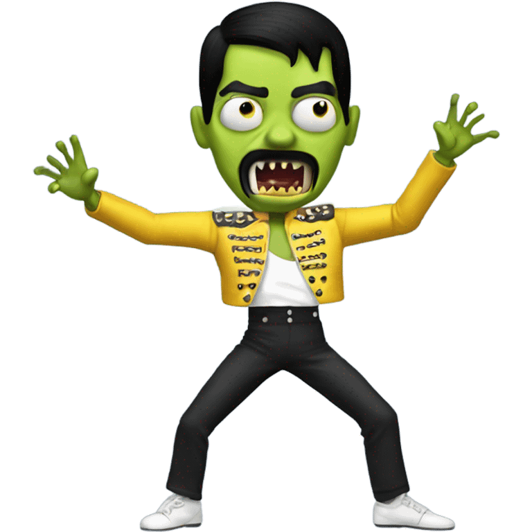 freddie mercury zombie dancing emoji