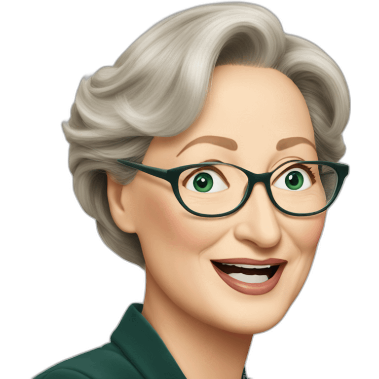 Meryl Streep emoji