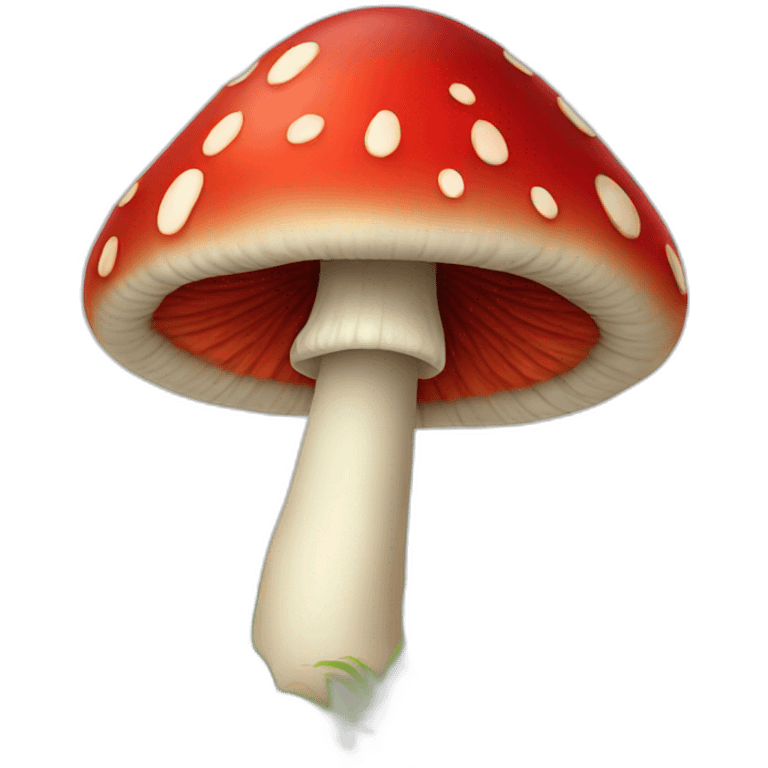 Red mushroom emoji