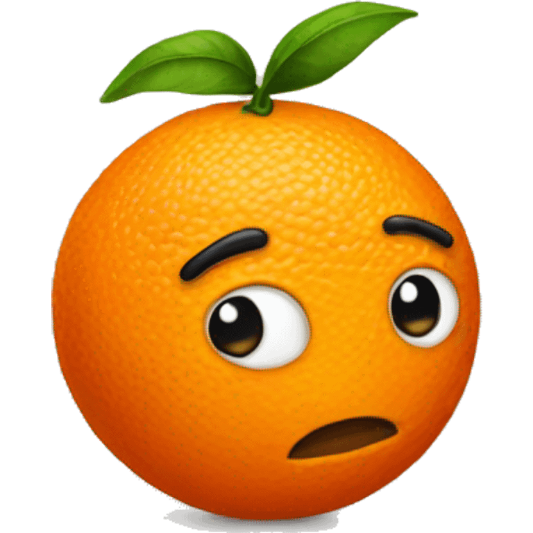 Orange emoji