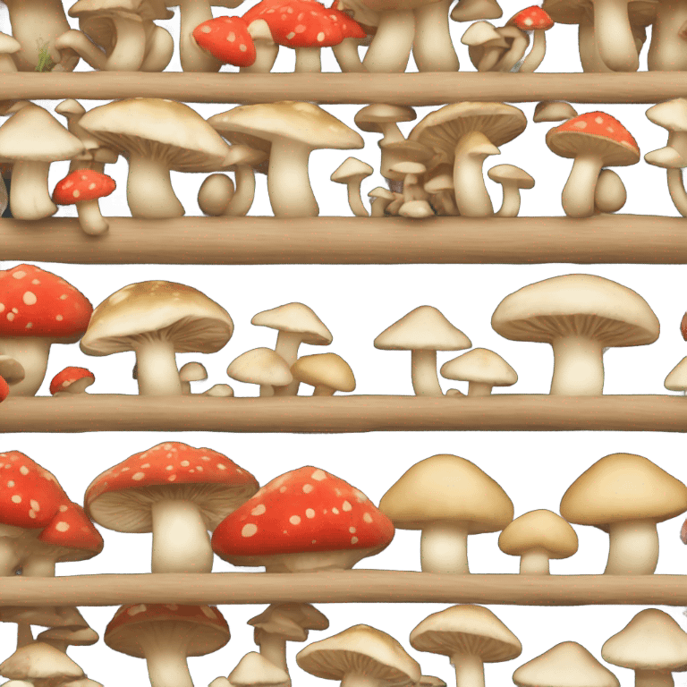 Mushroom market emoji