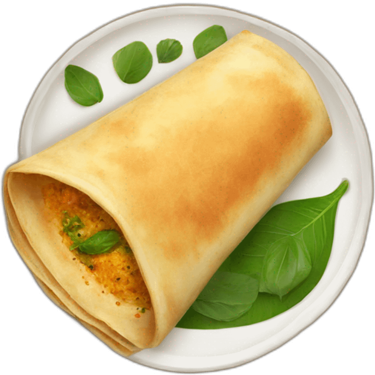 dosa south indian dish emoji