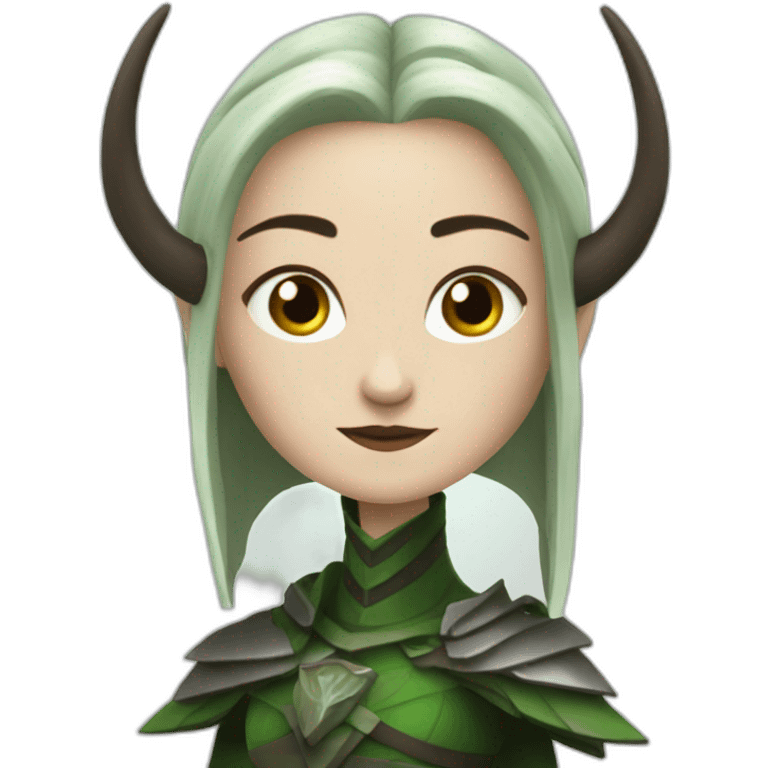 Norse god hela emoji