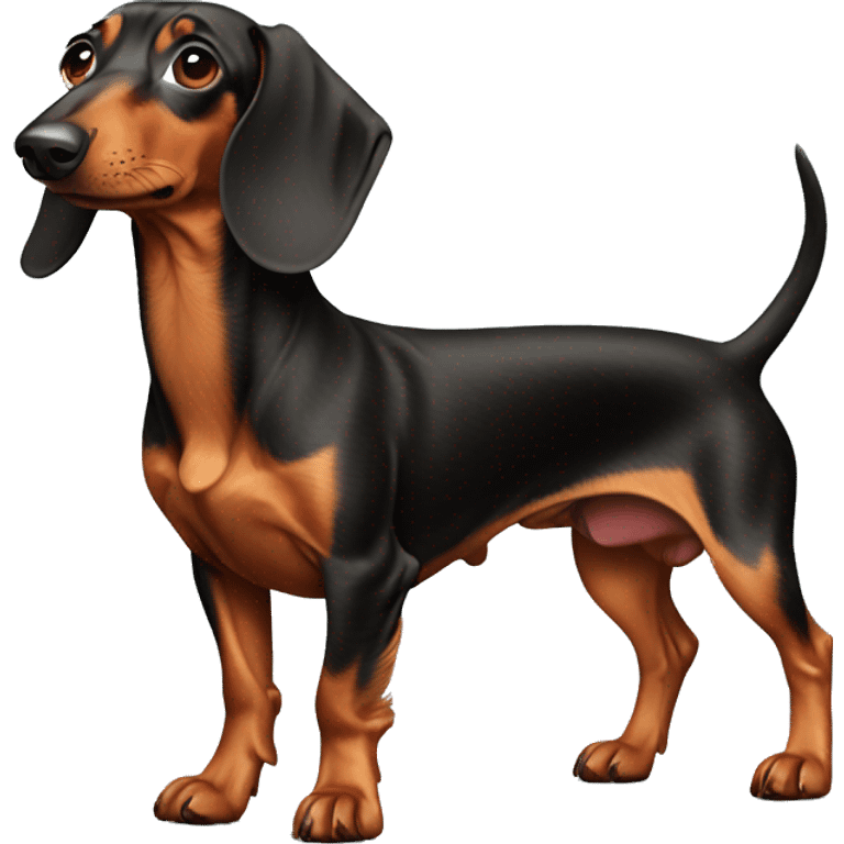 Dachshund full body  emoji