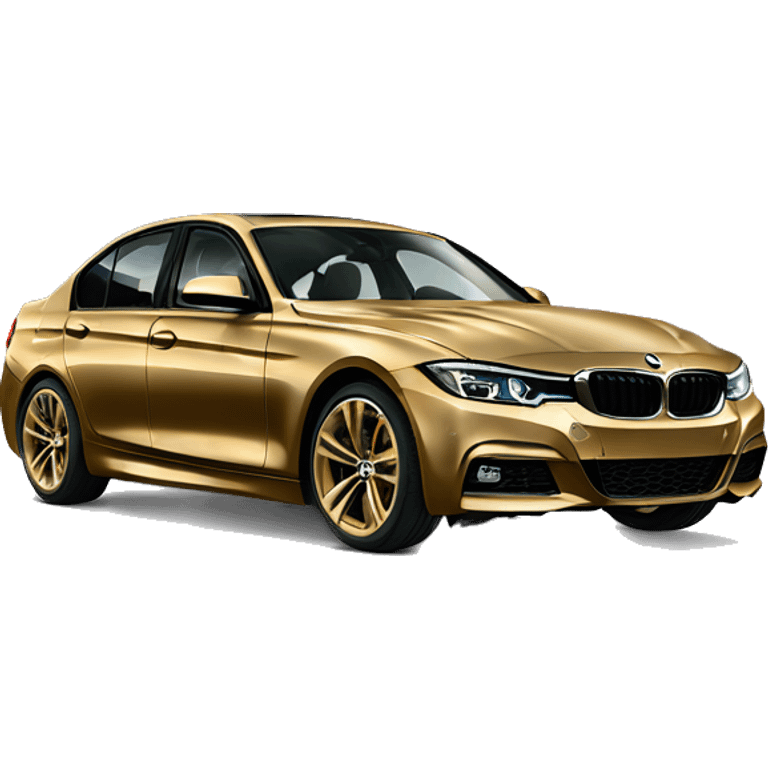 BMW gold paint 3 series emoji