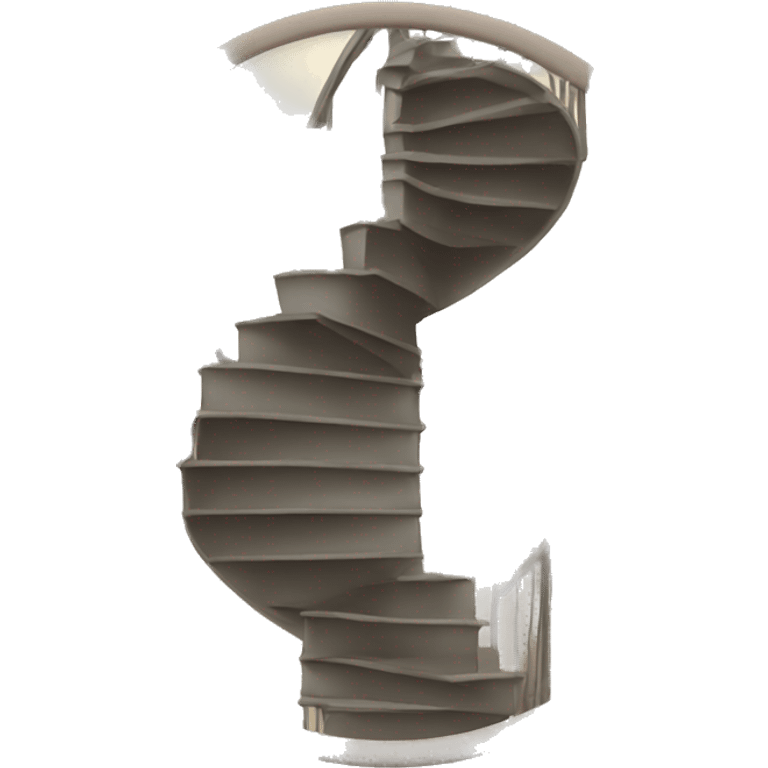 spiral staircase in a circle emoji