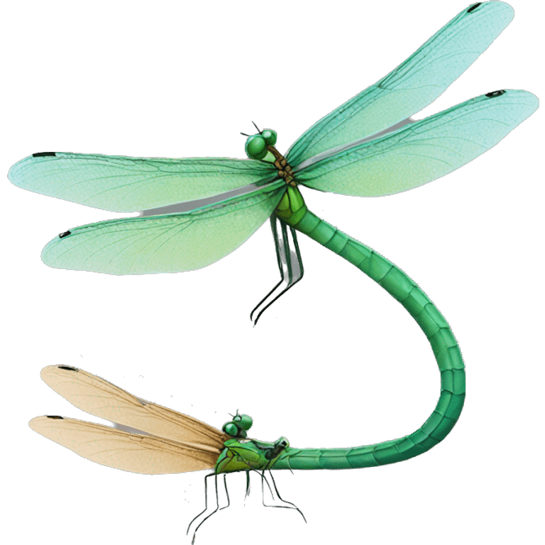 Dragon-fly with Partner emoji