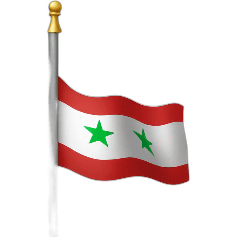 Flag free Syria emoji