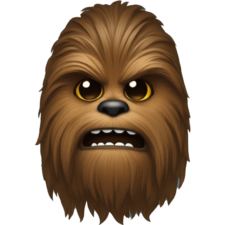 Chewbacca llorando emoji