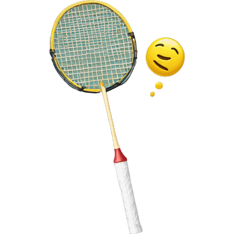 Badminton crack emoji