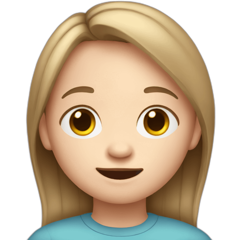 down syndrome kid emoji