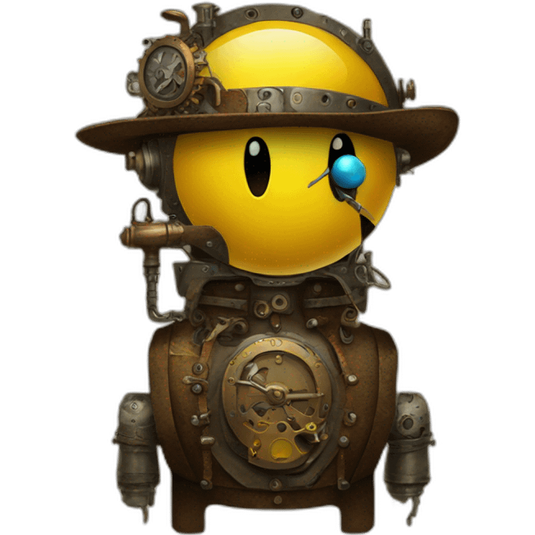 steampunk pacman emoji